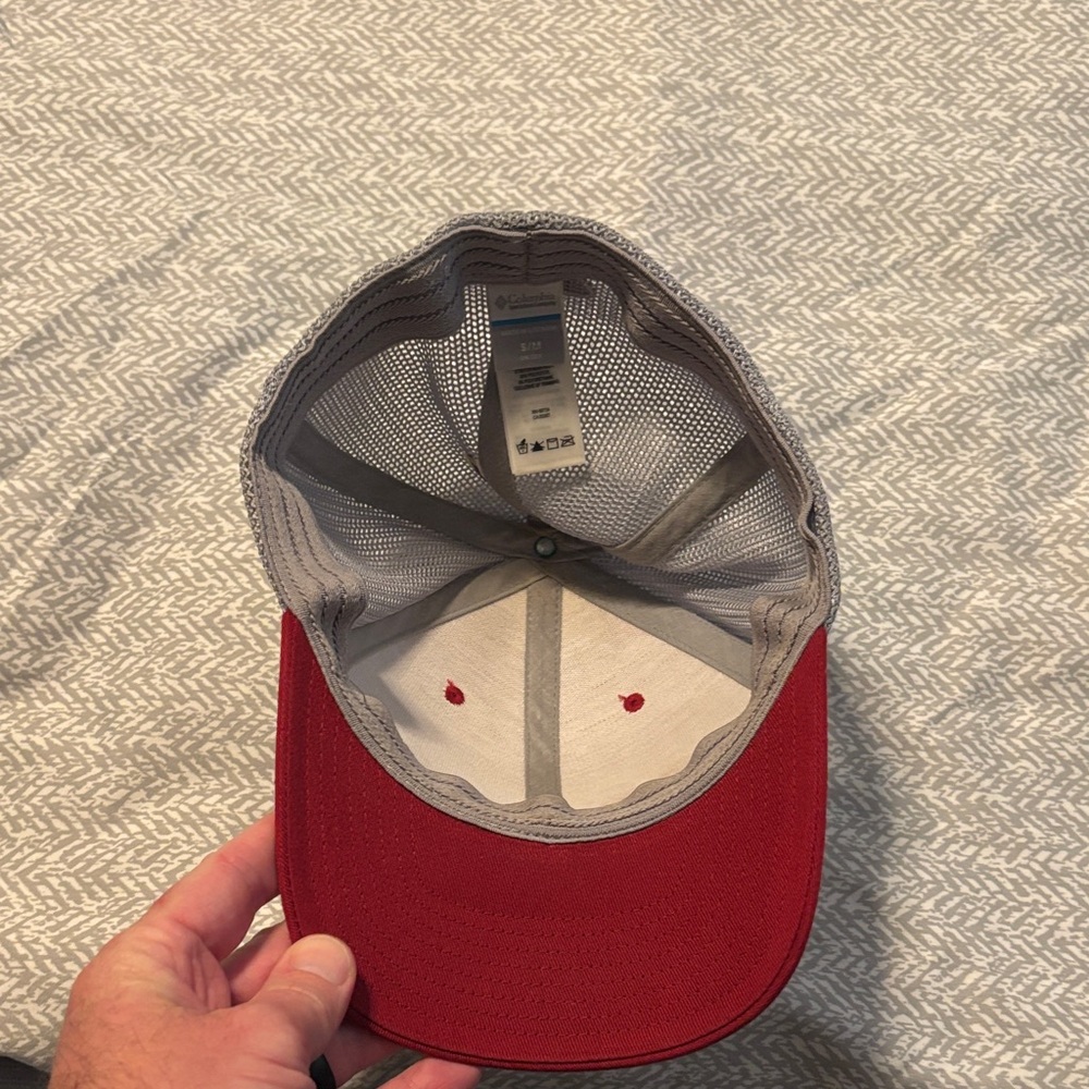 Columbia PFG Crimson Red Cap - Picture 4 of 5
